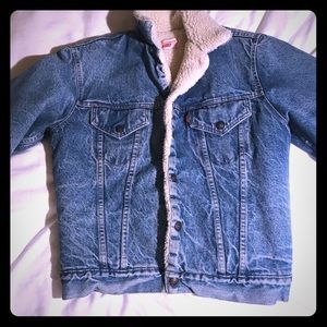 VINTAGE Men’s Levi’s Sherpa Jean Jacket